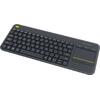 Ασύρματο πληκτρολόγιο και ποντίκι Logitech K400 Plus (920-007145) Αγγλικά πλήκτρα